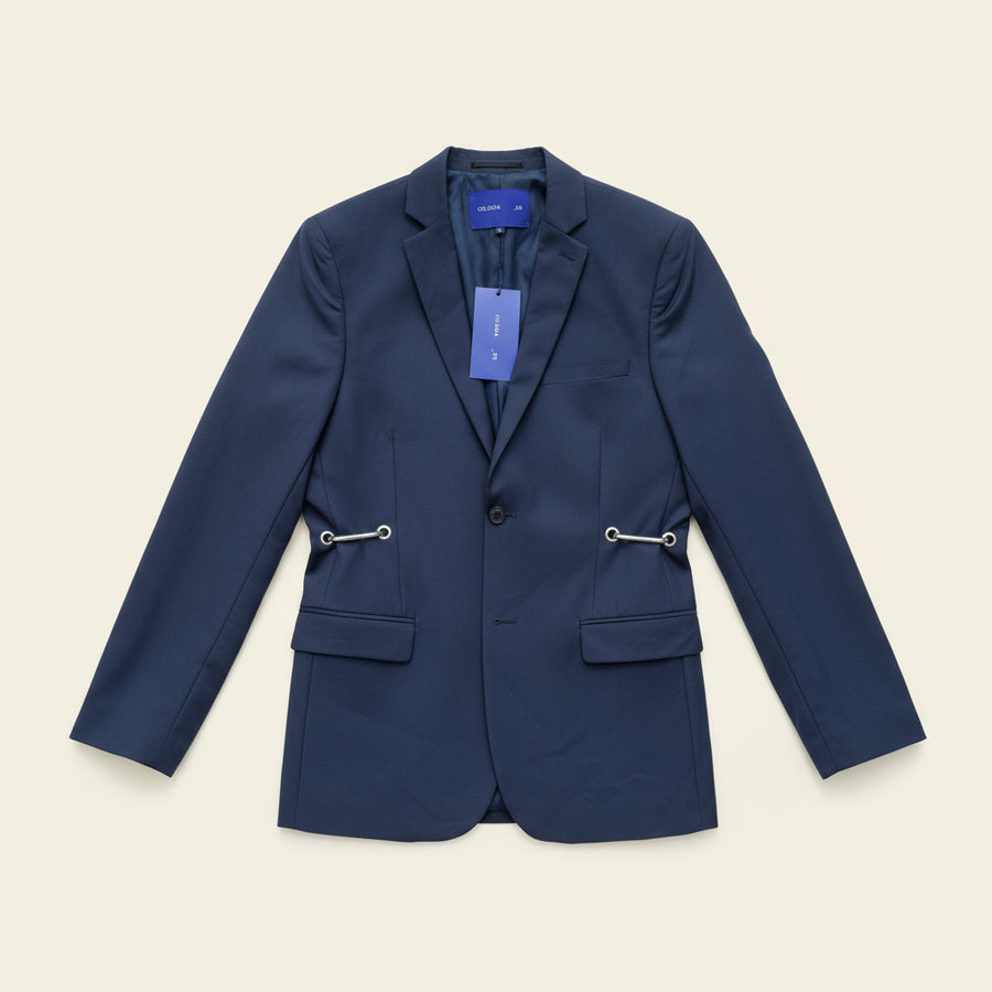 NAVY HARDWARE FRONT BLAZER