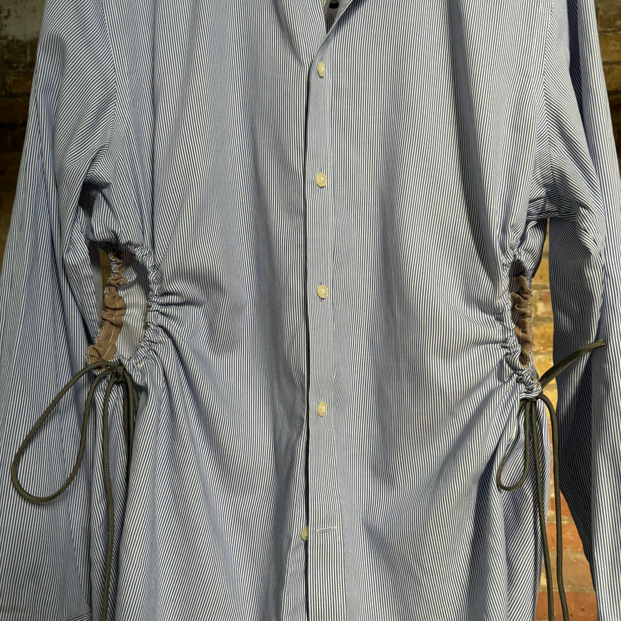 BLUE PINSTRIPE CINCH SHIRT