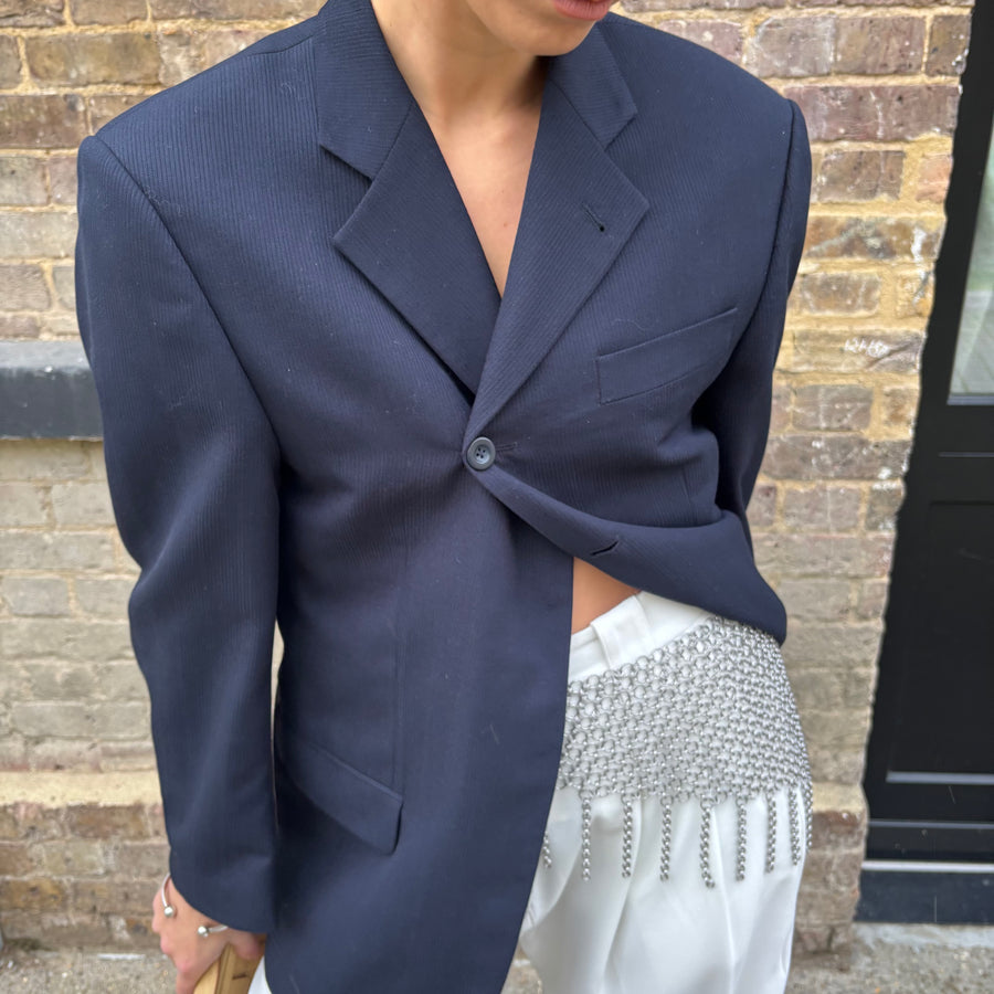 MIDNIGHT HARDWARE BACK BLAZER