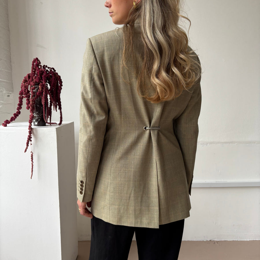 SAND HARDWARE BACK BLAZER