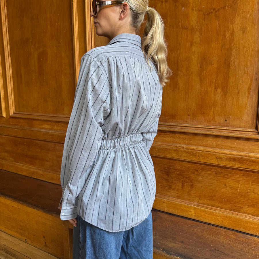 GREY STRIPE SHIRT