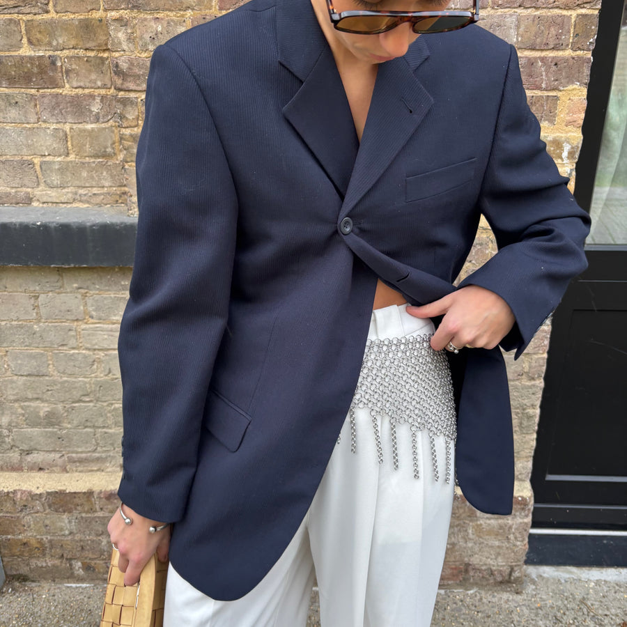 MIDNIGHT HARDWARE BACK BLAZER