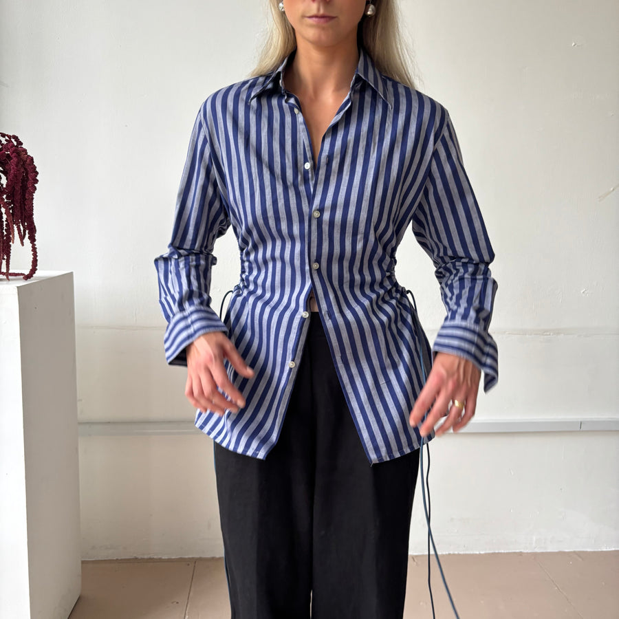 PARASOL STRIPE CINCH SHIRT