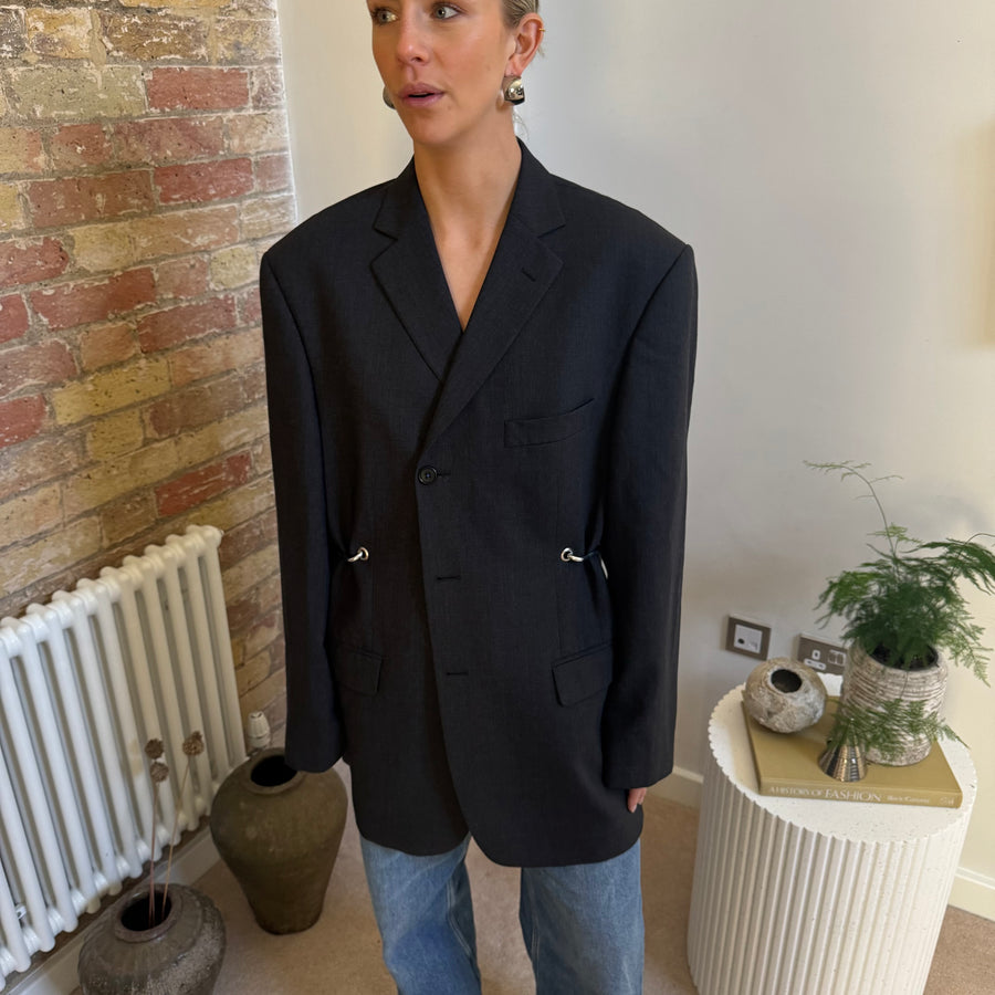 GREY HARDWARE FRONT BLAZER