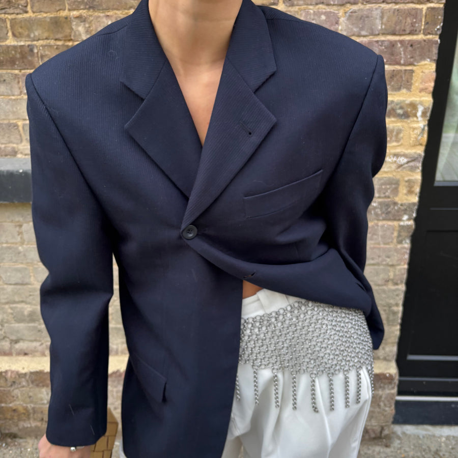 MIDNIGHT HARDWARE BACK BLAZER