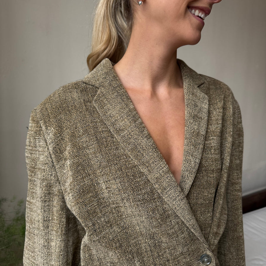 SOFT SAND HARDWARE BACK BLAZER