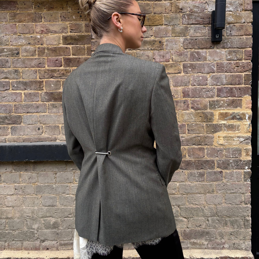 MOSS HARDWARE BACK BLAZER