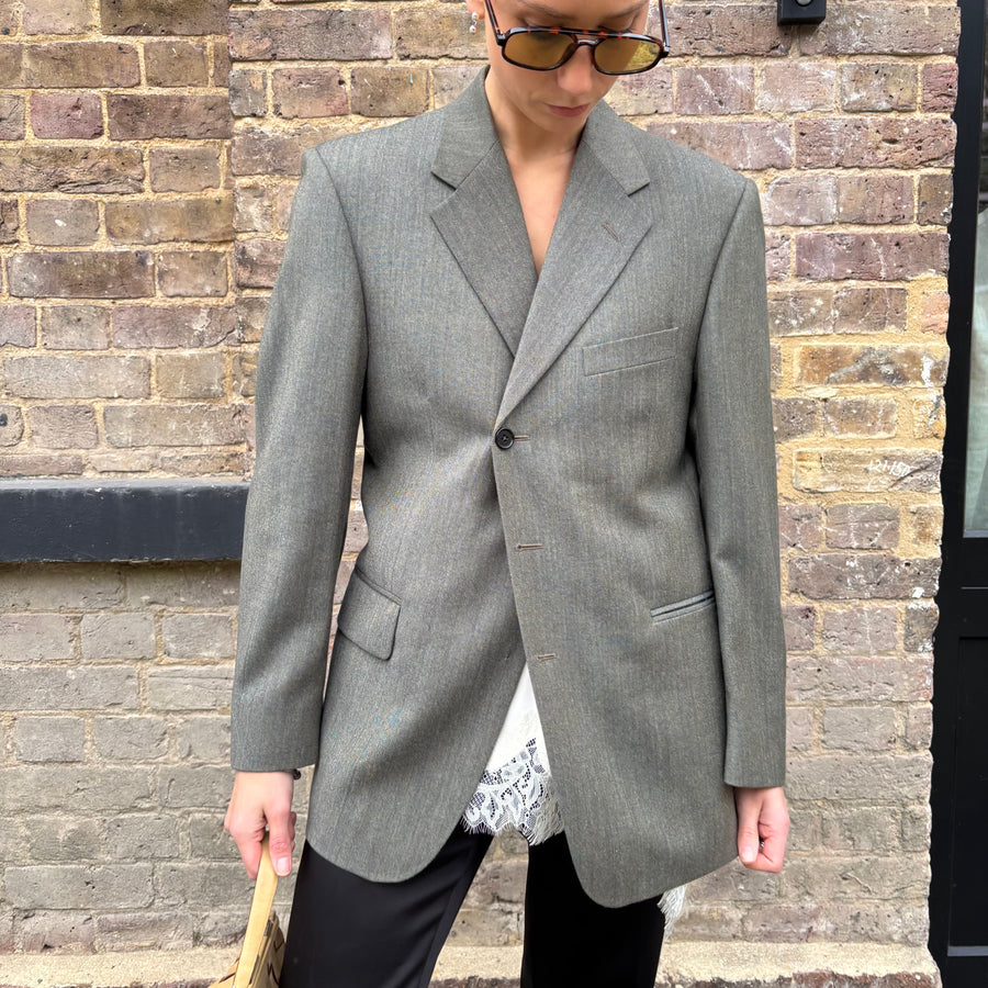 MOSS HARDWARE BACK BLAZER