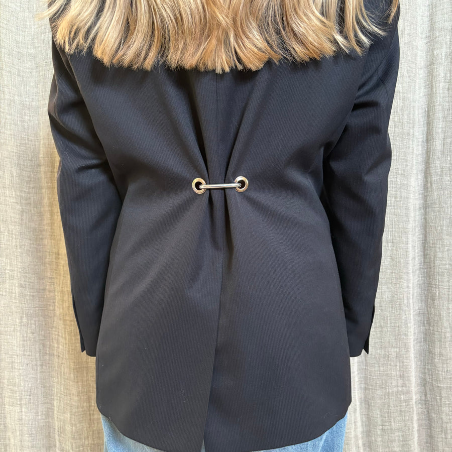 DARK HARDWARE BACK BLAZER