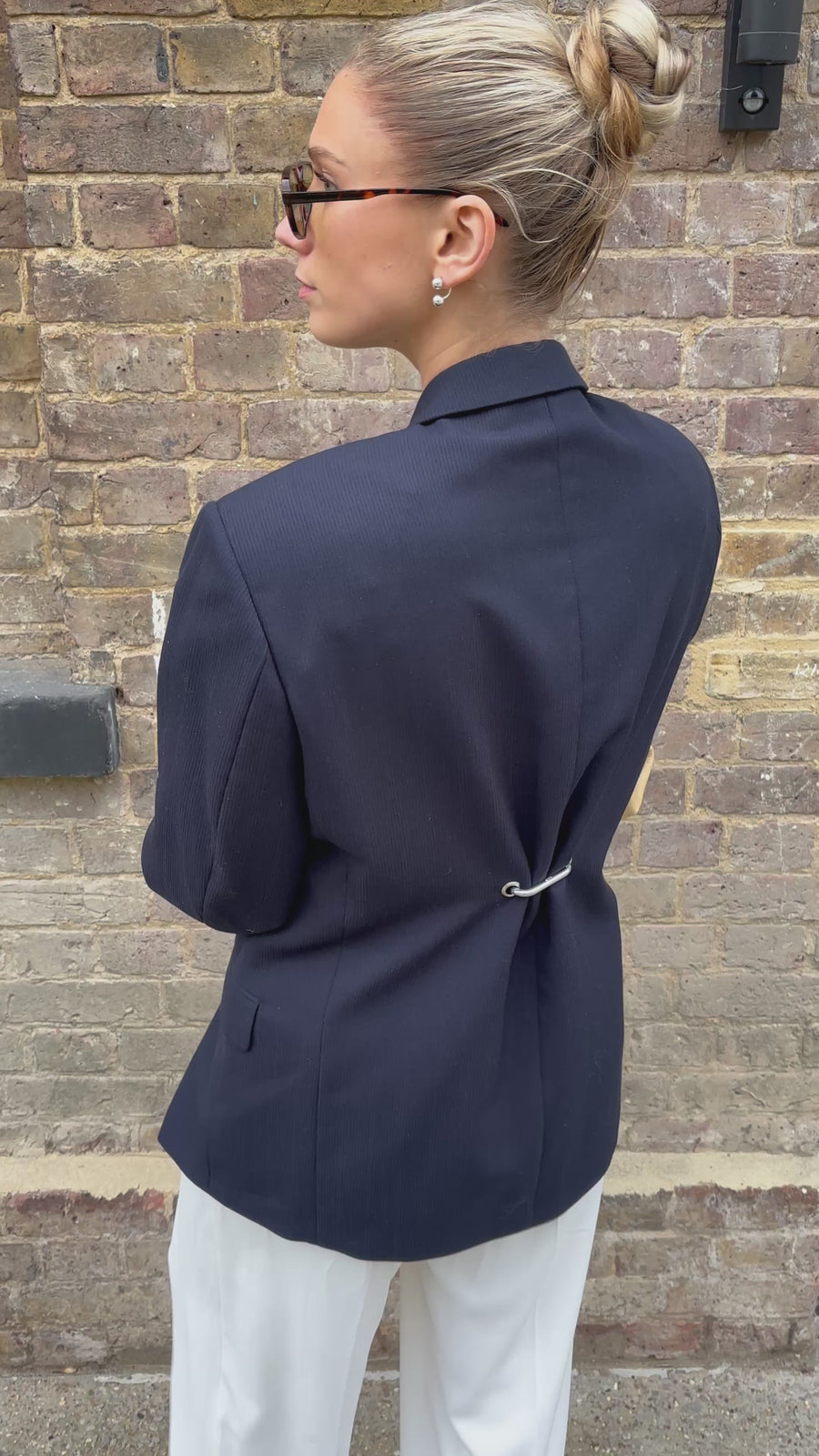 MIDNIGHT HARDWARE BACK BLAZER